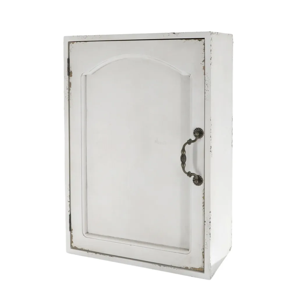 Chic Antique Schränke-Vintage Schrank für Wand mit 1 Tür