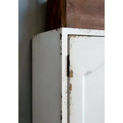 Chic Antique Schränke-Vintage Schrank für Wand mit 1 Tür