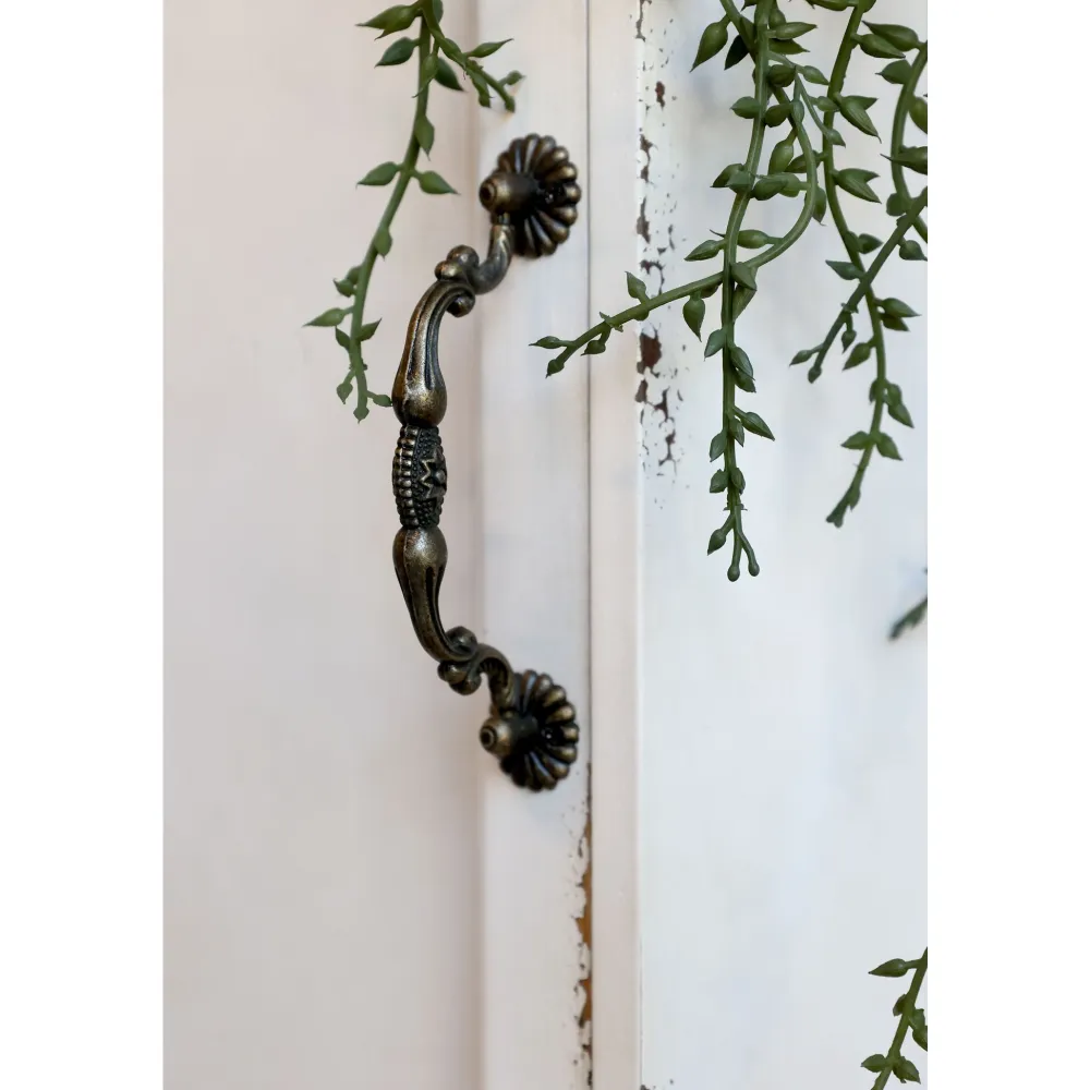 Chic Antique Schränke-Vintage Schrank für Wand mit 1 Tür