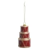 Chic Antique Weihnachtsdeko-Vintage Trommel Aufhänger