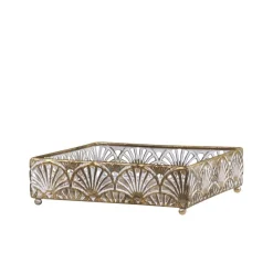 Chic Antique Servietten & Serviettenhalter|Geschirr & Tischdeko Skandinavisch-Vire Serviettenhalter mit Muster