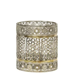 Chic Antique Teelichthalter|Windlichter-Vire Windlicht mit Muster