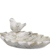 Chic Antique Vogelzubehör|Gartendekoration-Vittel Vogelbad mit Goldmuster