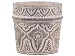 Chic Antique Töpfe Und Pflanzgefäße-Évron Blumentopf mit Muster