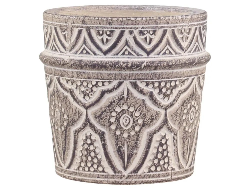 Chic Antique Töpfe Und Pflanzgefäße-Évron Blumentopf mit Muster