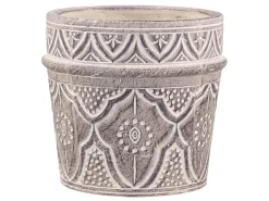 Chic Antique Töpfe Und Pflanzgefäße-Évron Blumentopf mit Muster