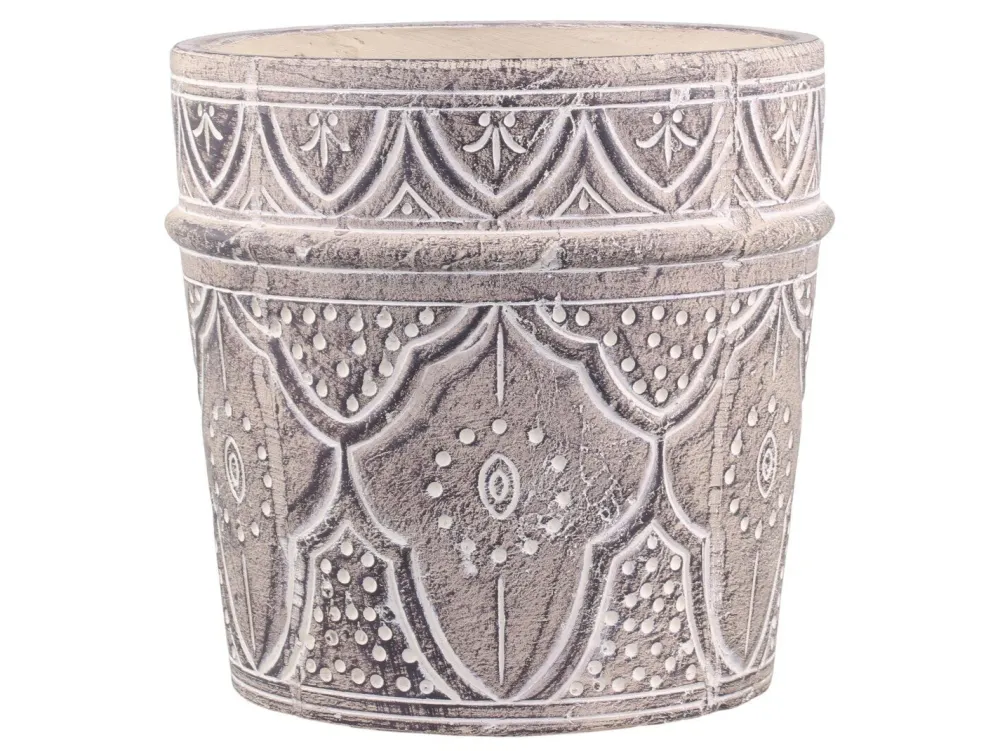 Chic Antique Töpfe Und Pflanzgefäße-Évron Blumentopf mit Muster