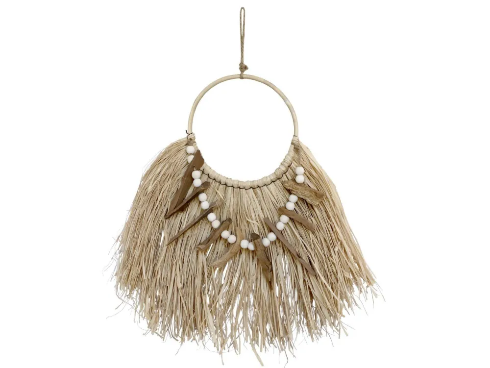 Chic Antique Wanddekoration-Wanddekor Palmenblatt