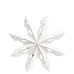 Chic Antique Wanddekoration|Weihnachtsdeko-Wanddekor Schneeflocke