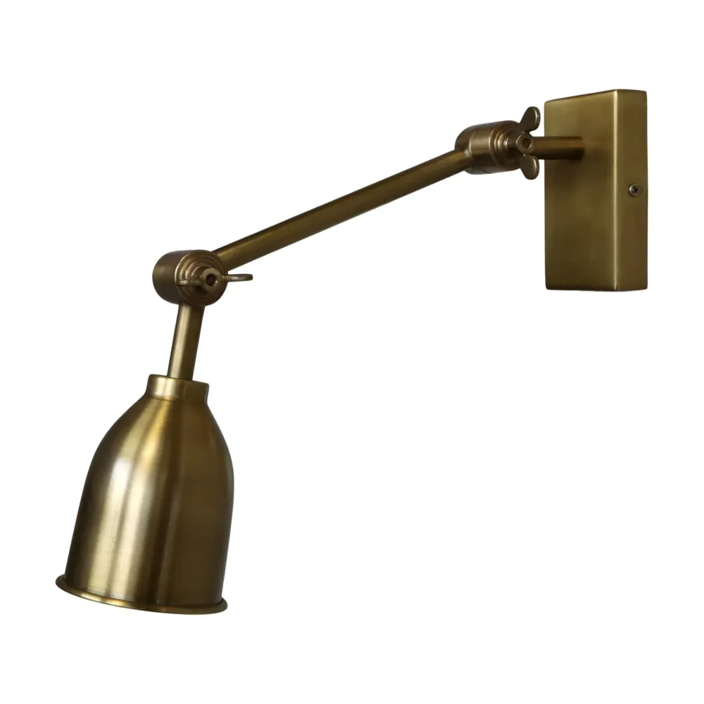 Chic Antique Wandlampen-Wandlampe aus Messing