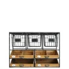 Chic Antique Wandregale|Regale-Wandregal mit Schubladen