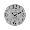 Chic Antique Uhren-Wanduhr Be Joyful in Hope