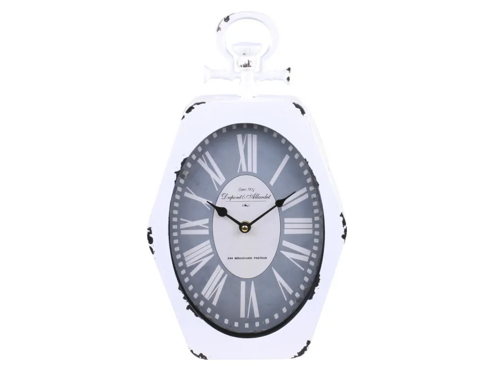 Chic Antique Uhren-Wanduhr Sechseck