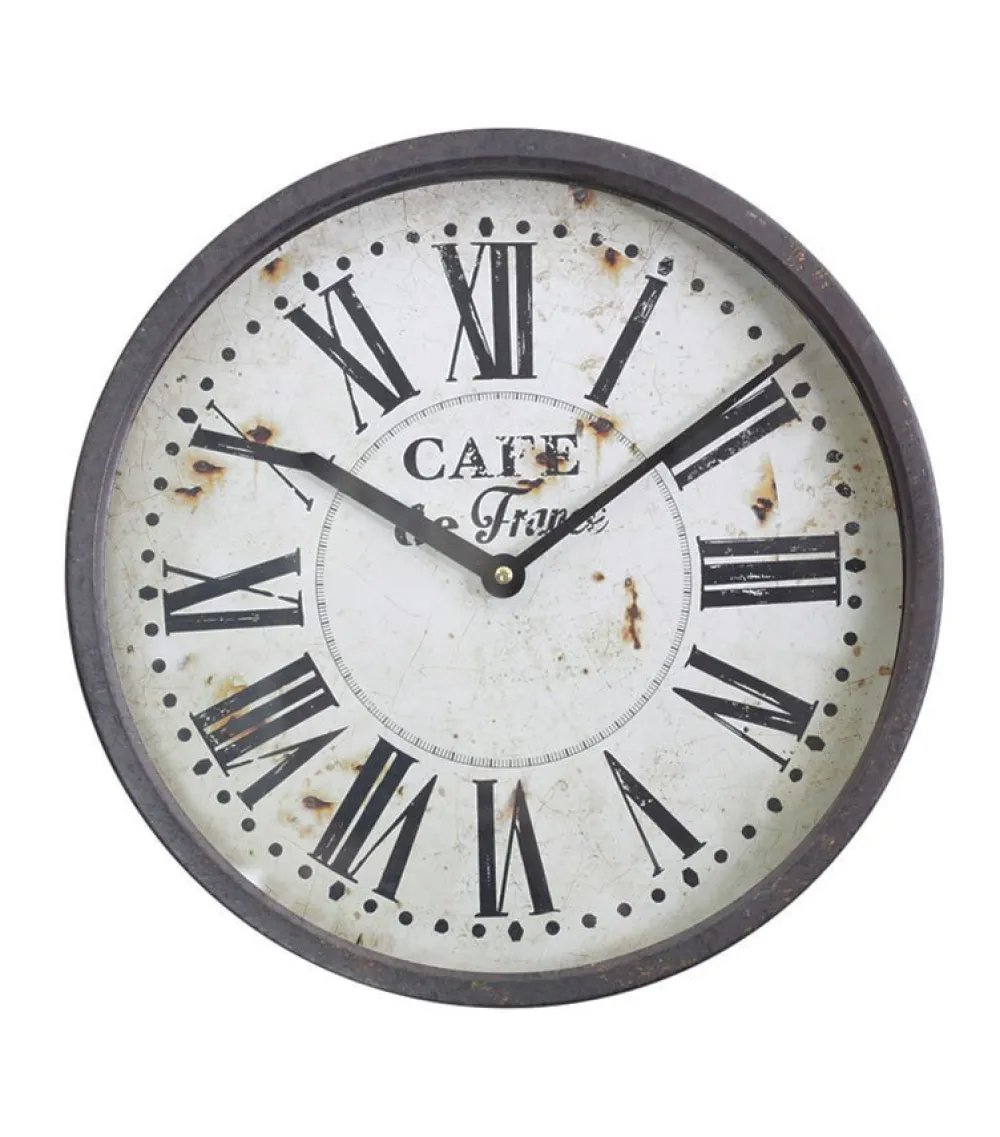 Chic Antique Uhren-Wanduhr Shabby Chic
