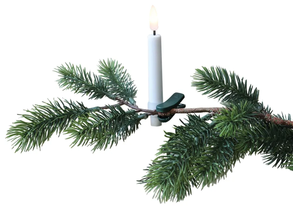 Chic Antique Weihnachtsdeko|Weihnachts- & Adventskerzen-Weihnachtsbaumkerze LED 6er Set