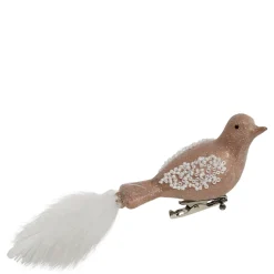Chic Antique Weihnachtsdeko-Weihnachtsdeko Vogel aus Glas