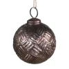 Chic Antique Weihnachtsdeko-Weihnachtskugel Criss Cross