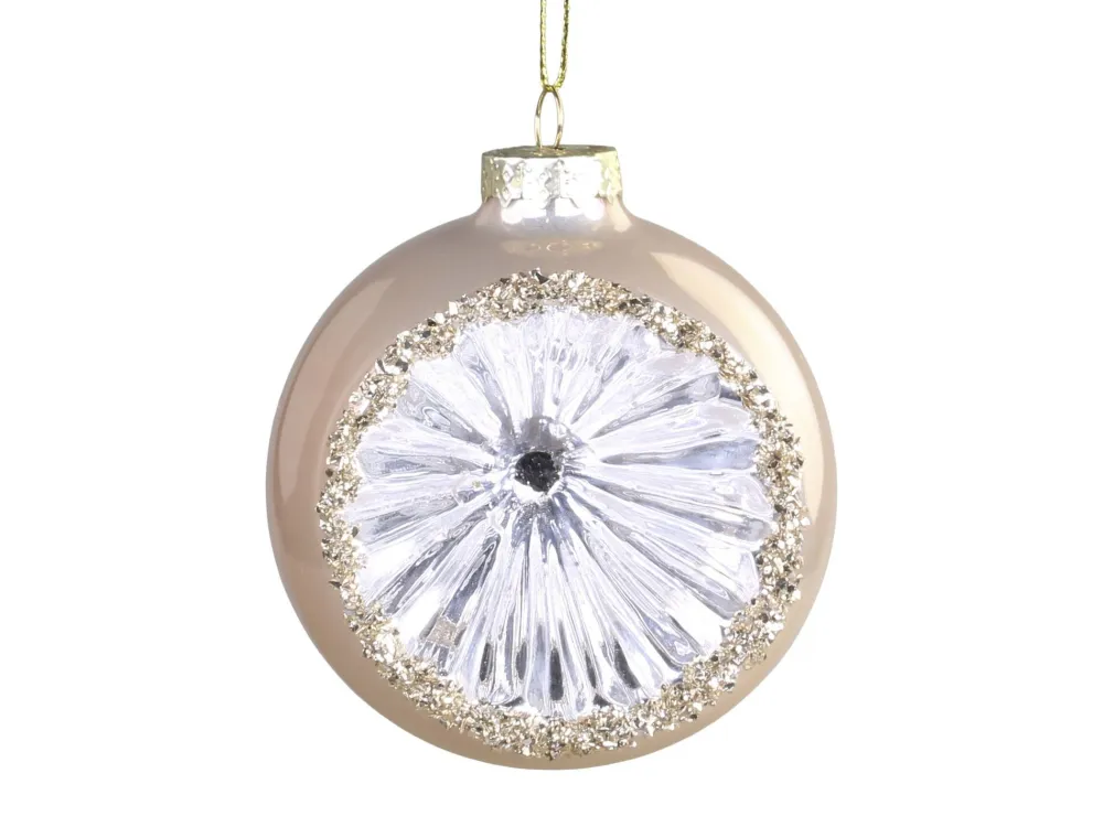 Chic Antique Weihnachtsdeko-Weihnachtskugel mit Kristalloptik