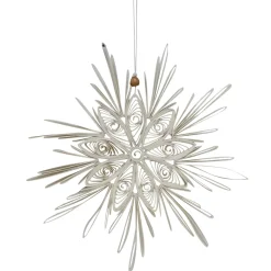 Chic Antique Weihnachtsdeko-Weihnachtsstern Aufhänger aus Papier