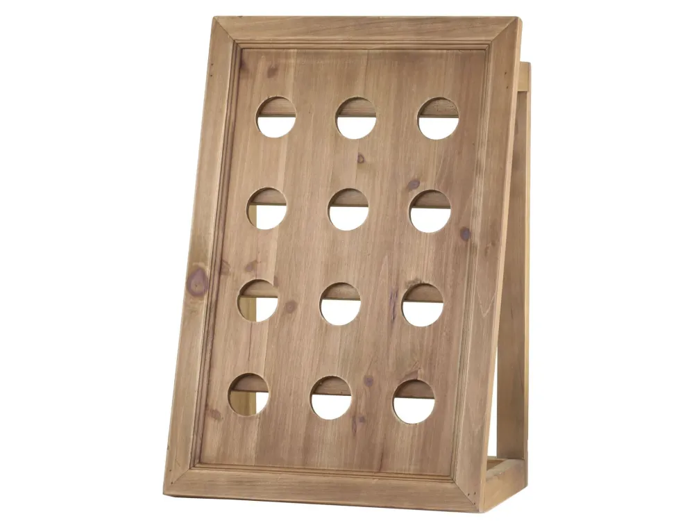 Chic Antique Küchenaufbewahrung-Weinregal für Wand