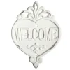 Chic Antique Schilder, Wandbilder & Poster-Welcome Schild aus Eisen
