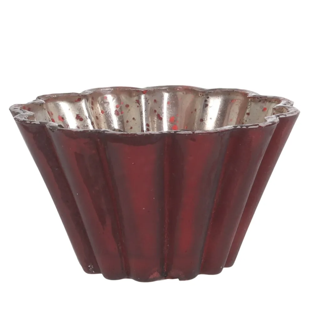 Chic Antique Windlichter|Weihnachtsdeko-Windlicht Antique Cherry in Kelchform
