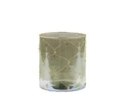 Chic Antique Windlichter-Windlicht mit Eisen Dekor