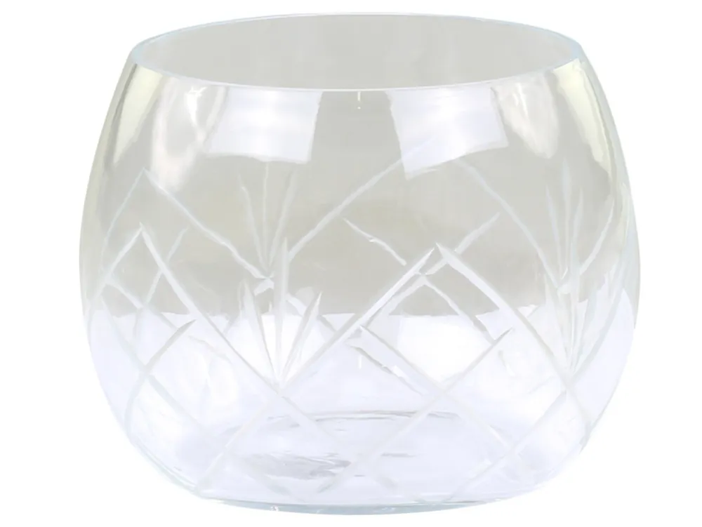 Chic Antique Windlichter-Windlicht mit Schliff Muster