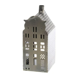 Chic Antique Lichthäuser, Keramik-Häuschen|Weihnachtsdeko-Winterliches Lichthaus