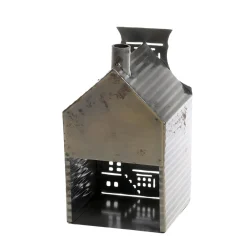 Chic Antique Lichthäuser, Keramik-Häuschen|Weihnachtsdeko-Winterliches Lichthaus