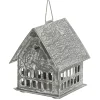 Chic Antique Lichthäuser, Keramik-Häuschen|Weihnachtsdeko-Winterliches Lichthaus zum Aufhängen