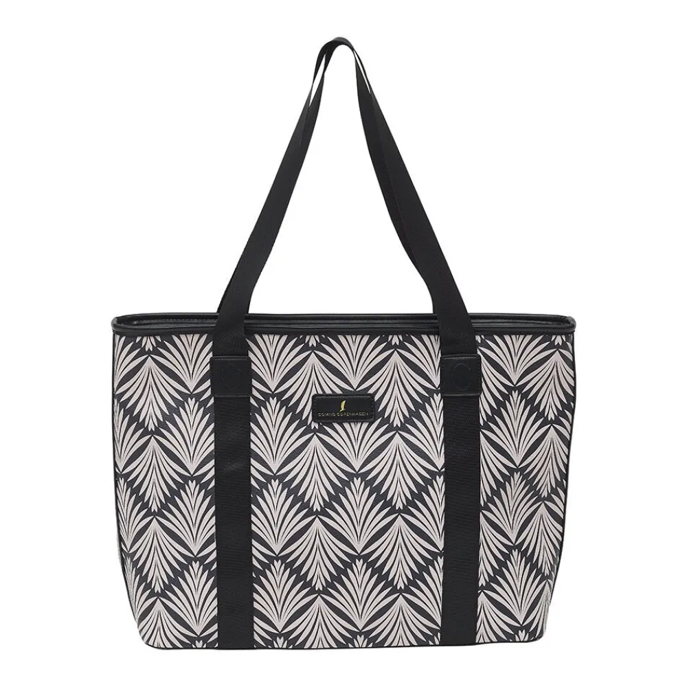 Coming Copenhagen Taschen-Shopper mit Palmenmuster Danica