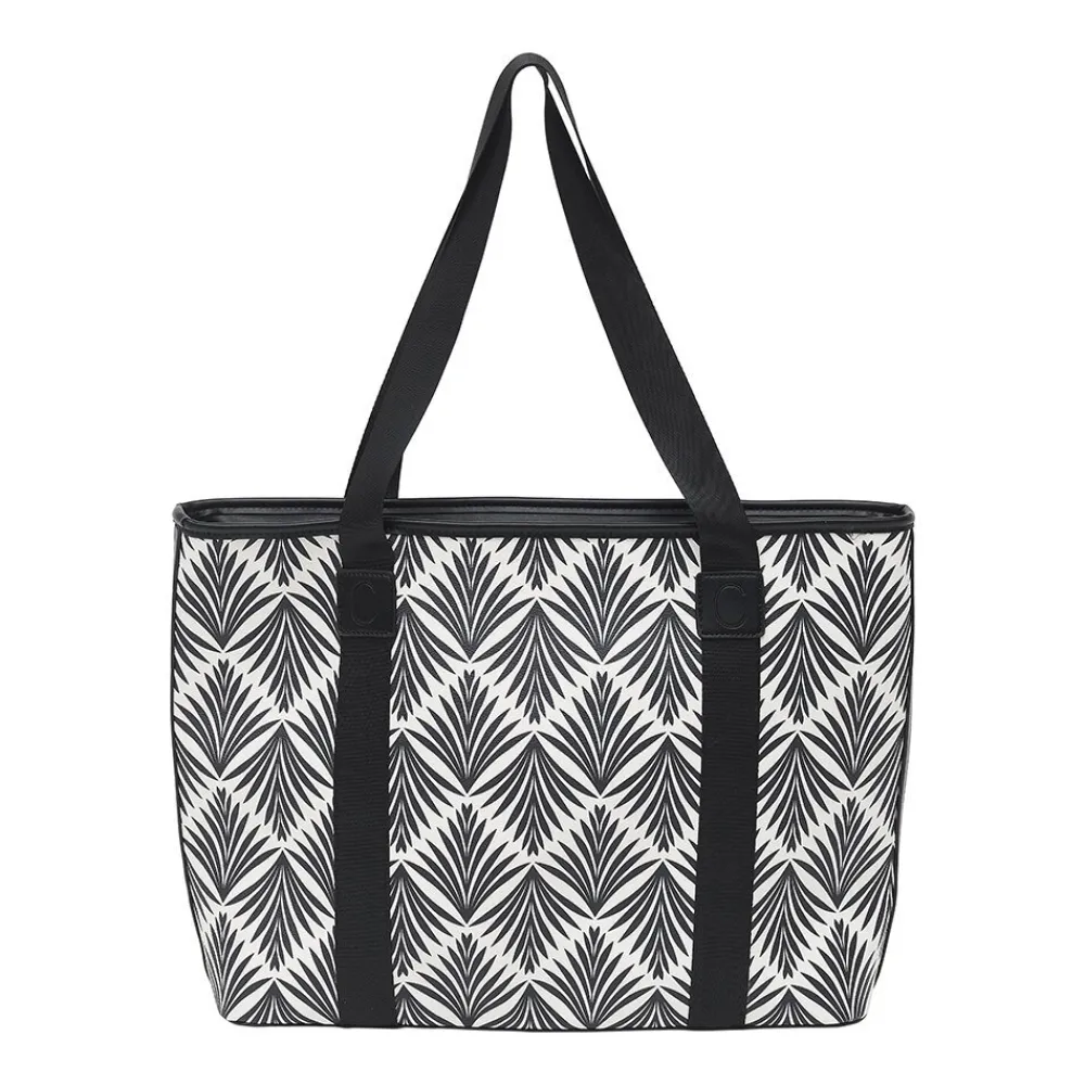 Coming Copenhagen Taschen-Shopper mit Palmenmuster Danica