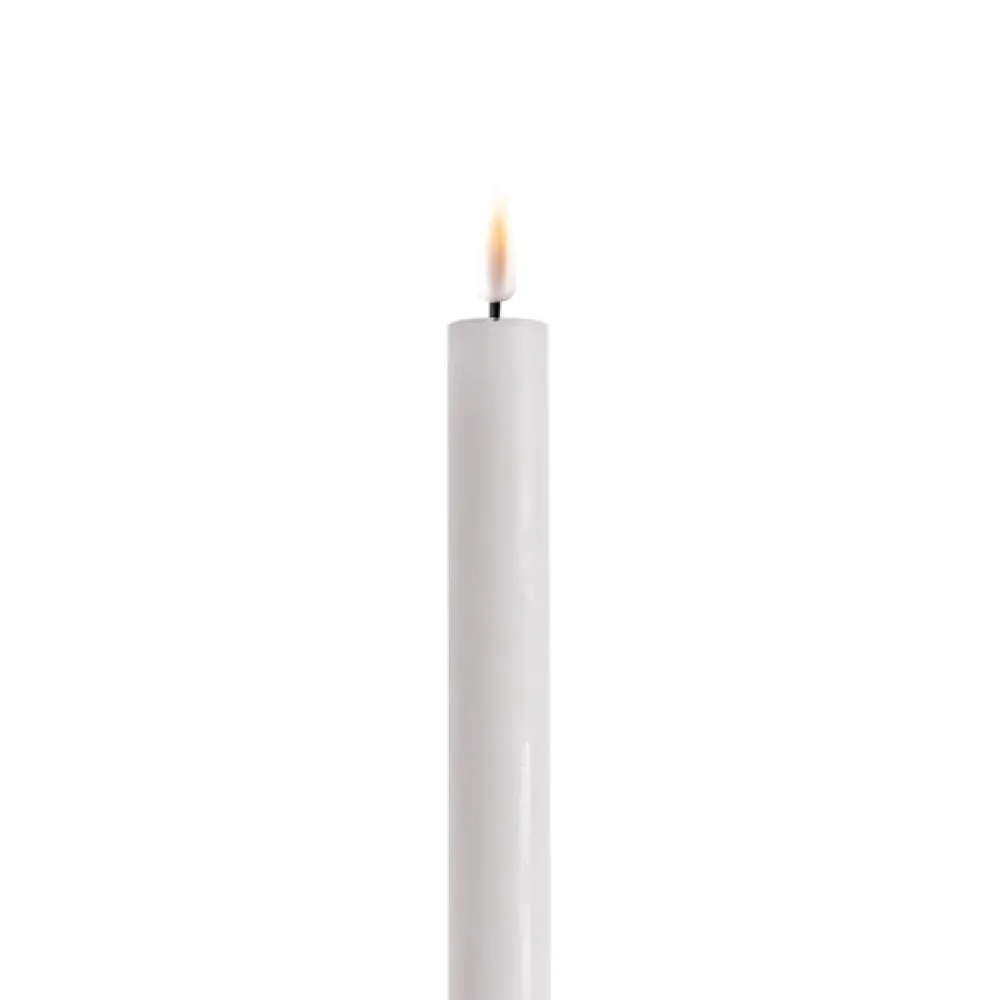 Deluxe Homeart Led-Kerzen & Led-Laternen|Kerzen-LED 2er Set Stabkerze Real Flame