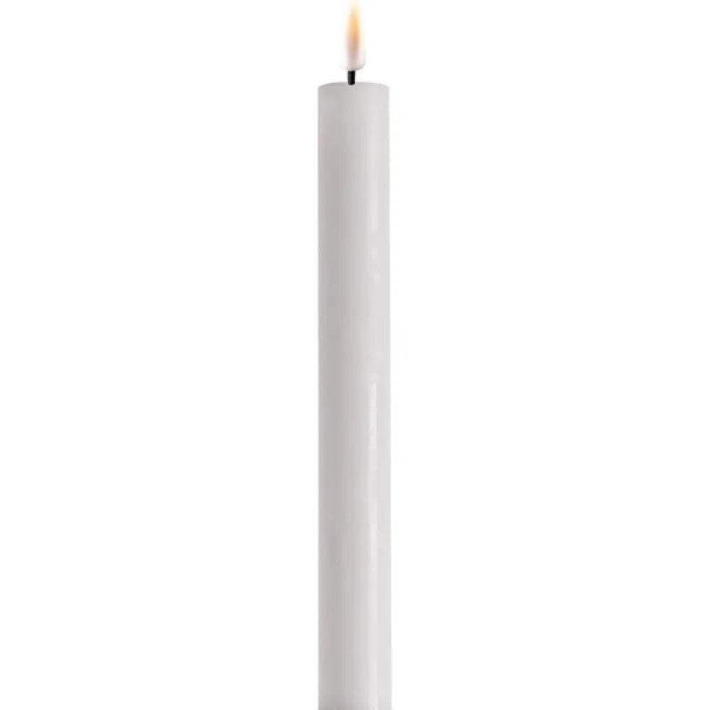 Deluxe Homeart Led-Kerzen & Led-Laternen|Kerzen-LED 2er Set Stabkerze Real Flame