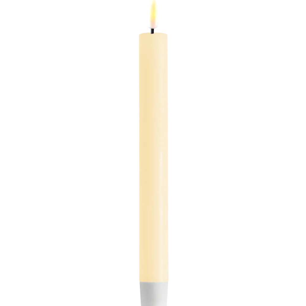 Deluxe Homeart Led-Kerzen & Led-Laternen|Kerzen-LED 2er Set Stabkerze Real Flame