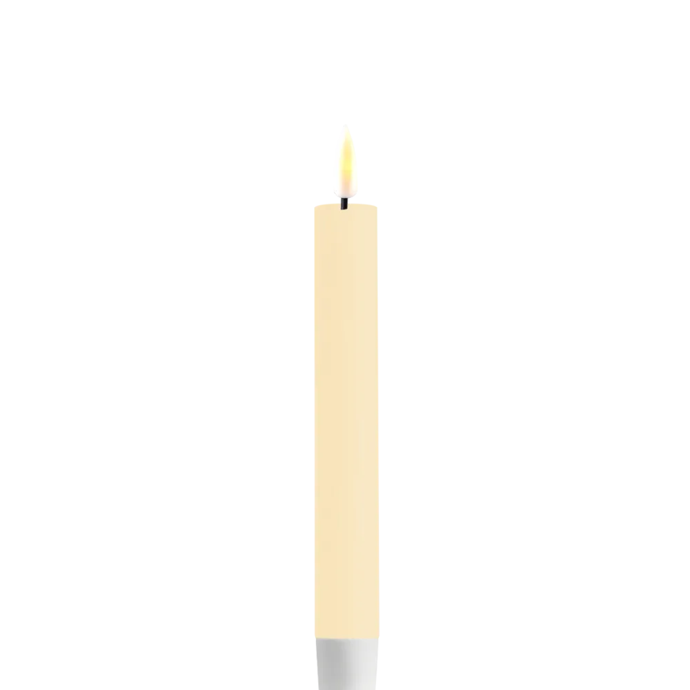 Deluxe Homeart Led-Kerzen & Led-Laternen|Kerzen-LED 2er Set Stabkerze Real Flame