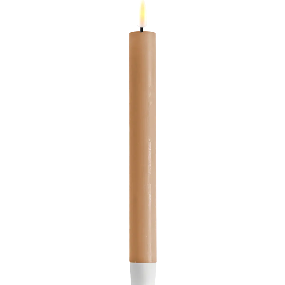 Deluxe Homeart Led-Kerzen & Led-Laternen|Kerzen-LED 2er Set Stabkerze Real Flame