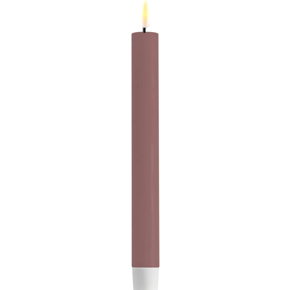 Deluxe Homeart Led-Kerzen & Led-Laternen|Kerzen-LED 2er Set Stabkerze Real Flame