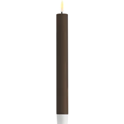 Deluxe Homeart Led-Kerzen & Led-Laternen|Kerzen-LED 2er Set Stabkerze Real Flame