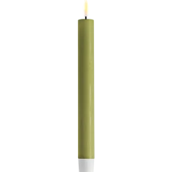 Deluxe Homeart Led-Kerzen & Led-Laternen|Kerzen-LED 2er Set Stabkerze Real Flame