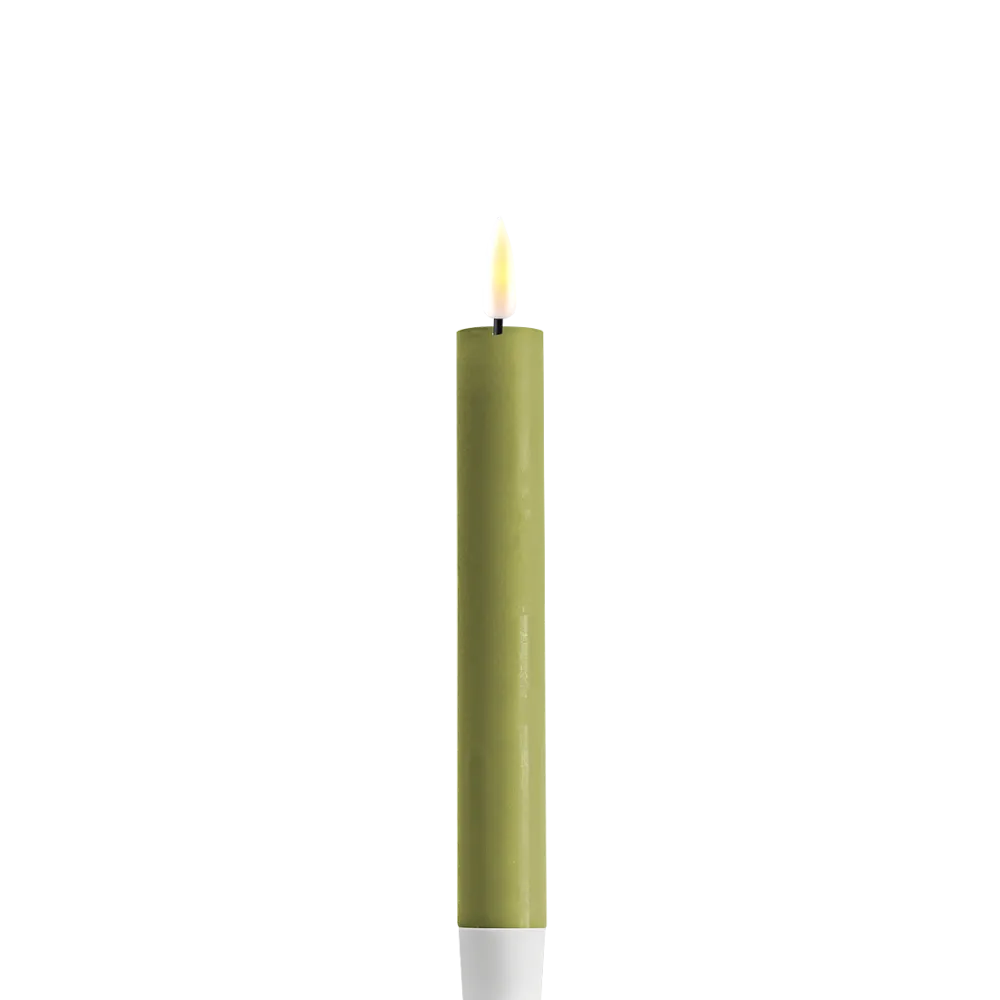 Deluxe Homeart Led-Kerzen & Led-Laternen|Kerzen-LED 2er Set Stabkerze Real Flame