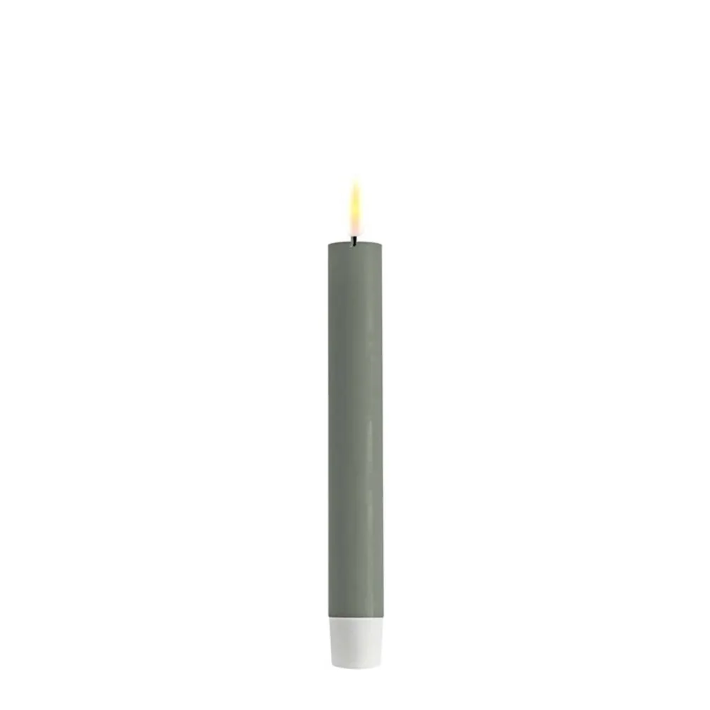 Deluxe Homeart Led-Kerzen & Led-Laternen|Kerzen-LED 2er Set Stabkerze Real Flame