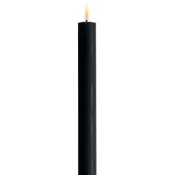 Deluxe Homeart Led-Kerzen & Led-Laternen|Kerzen-LED 2er Set Stabkerze Real Flame