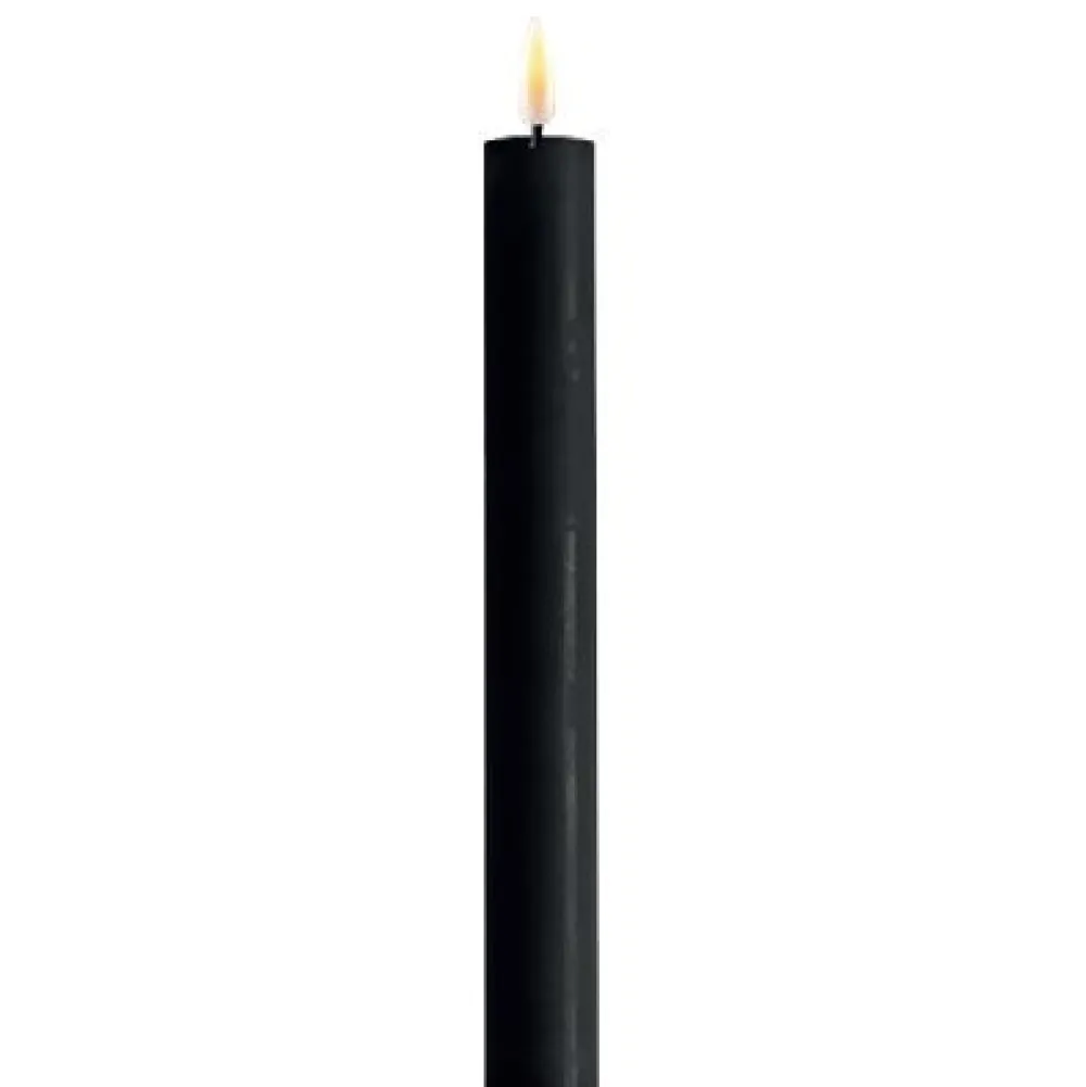 Deluxe Homeart Led-Kerzen & Led-Laternen|Kerzen-LED 2er Set Stabkerze Real Flame