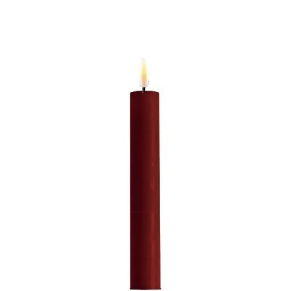 Deluxe Homeart Led-Kerzen & Led-Laternen|Kerzen-LED 2er Set Stabkerze Real Flame