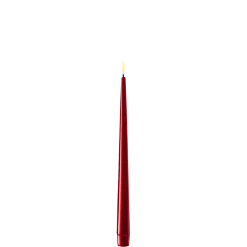 Deluxe Homeart Led-Kerzen & Led-Laternen|Kerzen-LED Stabkerze mit Lack Real Flame 2er Set