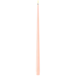 Deluxe Homeart Led-Kerzen & Led-Laternen|Kerzen-LED Stabkerze mit Lack Real Flame 2er Set