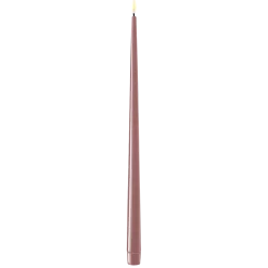 Deluxe Homeart Led-Kerzen & Led-Laternen|Kerzen-LED Stabkerze mit Lack Real Flame 2er Set