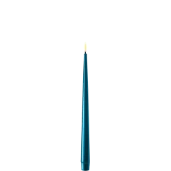 Deluxe Homeart Led-Kerzen & Led-Laternen|Kerzen-LED Stabkerze mit Lack Real Flame 2er Set
